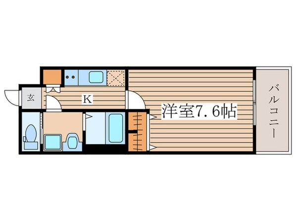 S-RESIDENCE堀田の物件間取画像